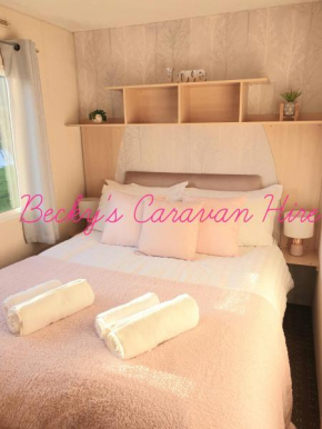 Becky's Caravan at Marton Mere